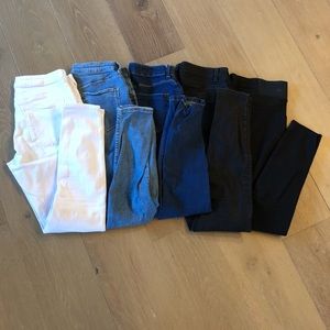 Lot of 4 ASOS Maternity Pregnancy Jeans Size 6